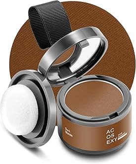 Instantly Cover Gray Hair, Thinning Hairline, Bald Spots, and Beard Lines - Root Touch Up Powder for Women and Men (Dark Blonde)
