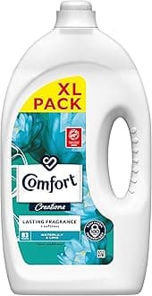 Comfort Creations Waterlily & Lime Fabric Conditioner with Stay Fresh technology for 100 days of freshness + fragrance* 83 washes (2.49 L)