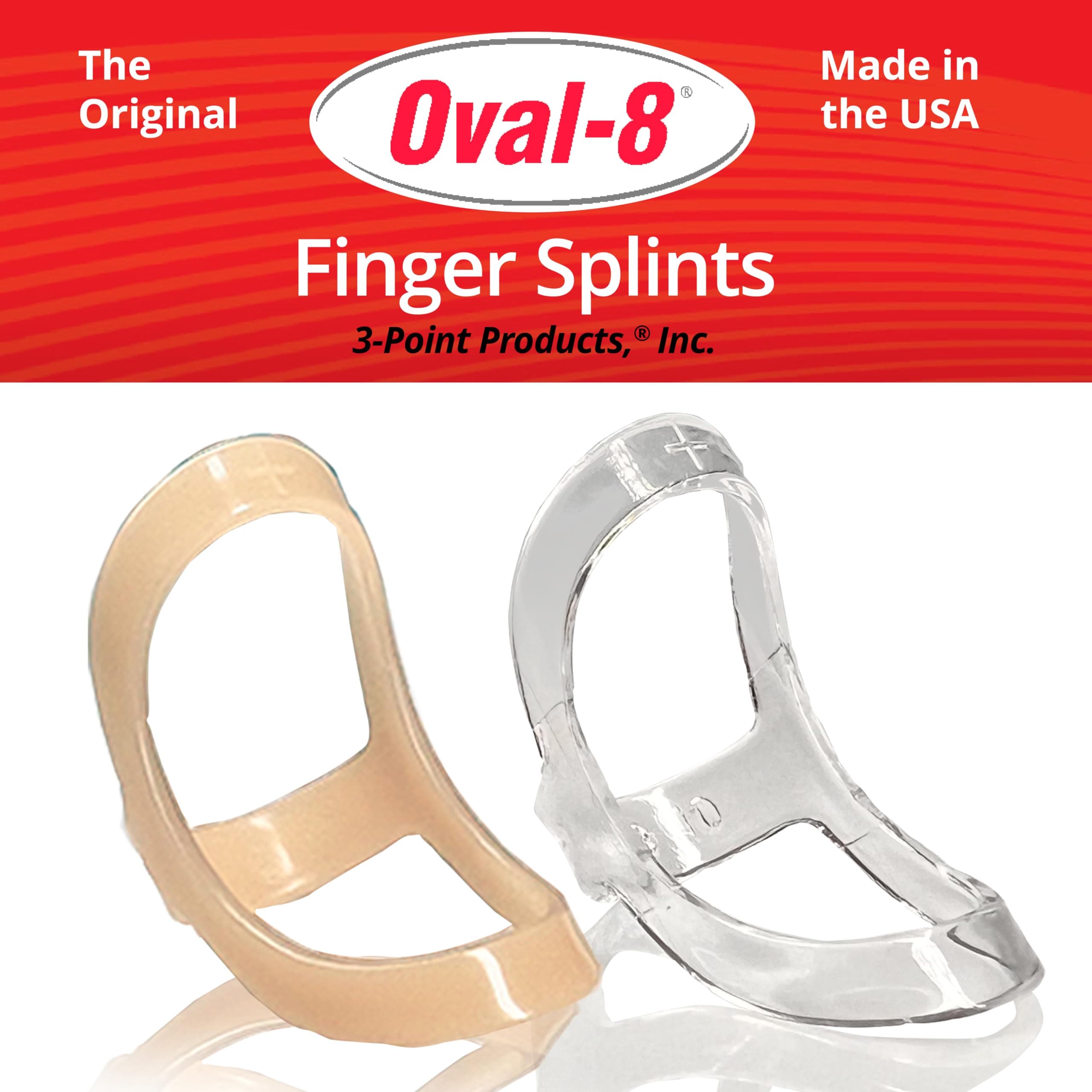 Oval-8 Finger Splint Size 8 (1 Splint)