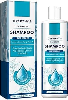 Dry Scalp Shampoo Folliculitis Shampoo for Seborrheic Dermatitis, Anti Dandruff, Folliculitis Treatment, Dandruff Treatment, with Herbal Essence to Hydrate Hair and Relieve From Itchy