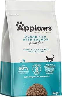 Complete Natural Dry Cat Food 350g Adult Ocean Fish with Salmon