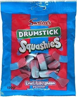 Squashies Drumstick Bubblegum - 120 Grams - Pack of 1