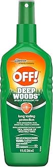 OFF! Deep Woods Insect & Mosquito Repellent VII, Long lasting protection from mosquitoes, ticks, and gnats, 25% Deet 9 oz. (Pack of 12)