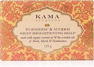 Turmeric and Myrrh Skin Brightening Soap, 125g