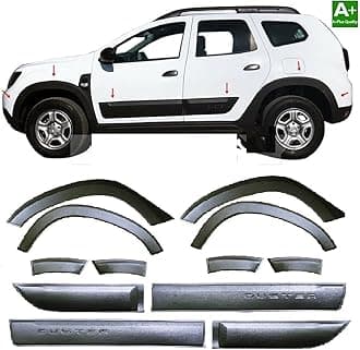 Fender & Door Moulding ABS Plastic Body Kit 12 pcs For Dacia Duster II 2018-Up