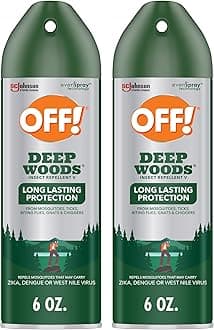 OFF! Deep Woods Insect Repellent Spray (6oz) Pack of 2