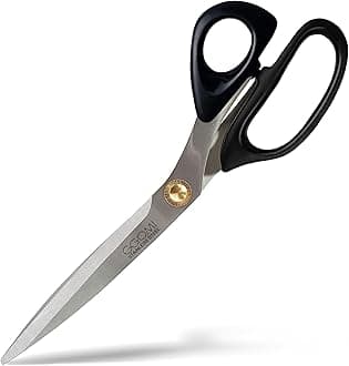 Korean Barbecue Kalbi Rib Meat Cutting Shears/Serrated 3T Blade/Quality Stainless Steel Scissors Large 10 1/4 Inches