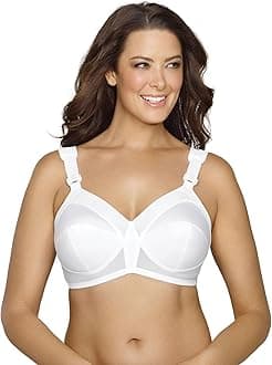 Exquisite Form Women's Full Support Bra 5100532, White, 40B