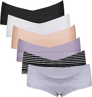 Intimate PortalMaternity Underwear | Pregnancy Postpartum Panties Under The Bump | Boyshort Briefs