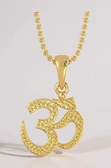 Malabar Gold & Diamonds Yellow Gold Pendant for Women 22k | 22 kt (916) BIS Hallmark Gold Pendant for Women & Girls | 22 Karat Gold Jewellery for Birthday, Wedding, Anniversary & Diwali Gift