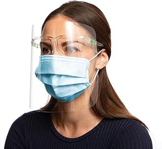 Pure Protection Anti-Fog Face Shields 10-pack Barrier Comfort