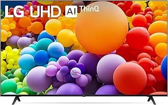 55-Inch Class UT75 Series LED Smart TV 4K Processor Flat Screen AI-Powered with Alexa Built-in (55UT7570PUB, 2024)