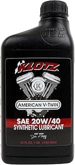 American V-twin Victory Engine Lubricant, 20W/40, 32 Ounce Quart