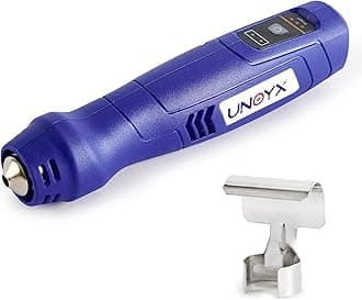 Cordless Heat Gun for Crafts,600℉Fast Heating,Rechargeable Mini Hot Air Gun for Shrink Wrapping,Epoxy Resin,Vinyl Wrap,Electronics,Candle Making,Embossing,Phone Repair,DIY