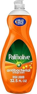Palmolive Ultra Dish Liquid, Orange, Antibacterial, 32.5 Fl Oz (Pack of 1)