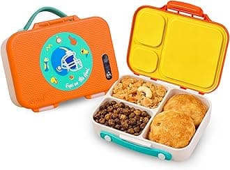 - Munchbee Bento Lunch Box 1000ml | 1+1 Year Brand Warranty | Tiffin Box for School | Kanjak Gifts for Girls | BPA Free, Leakproof & Durable Bento Design | Mad Eye
