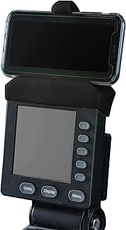 Vapor Fitness Phone Holder Made for PM5 Monitors of Concept 2 Rower, SkiErg and BikeErg - Silicone Smartphone Cradle Compatible with Concept 2 Rowing Machine. Ideal Rower Accessories