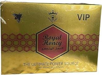Royal Honey VIP Ultimate Power Source, 20g x 12 Sachets, Malaysian Premium Supplement