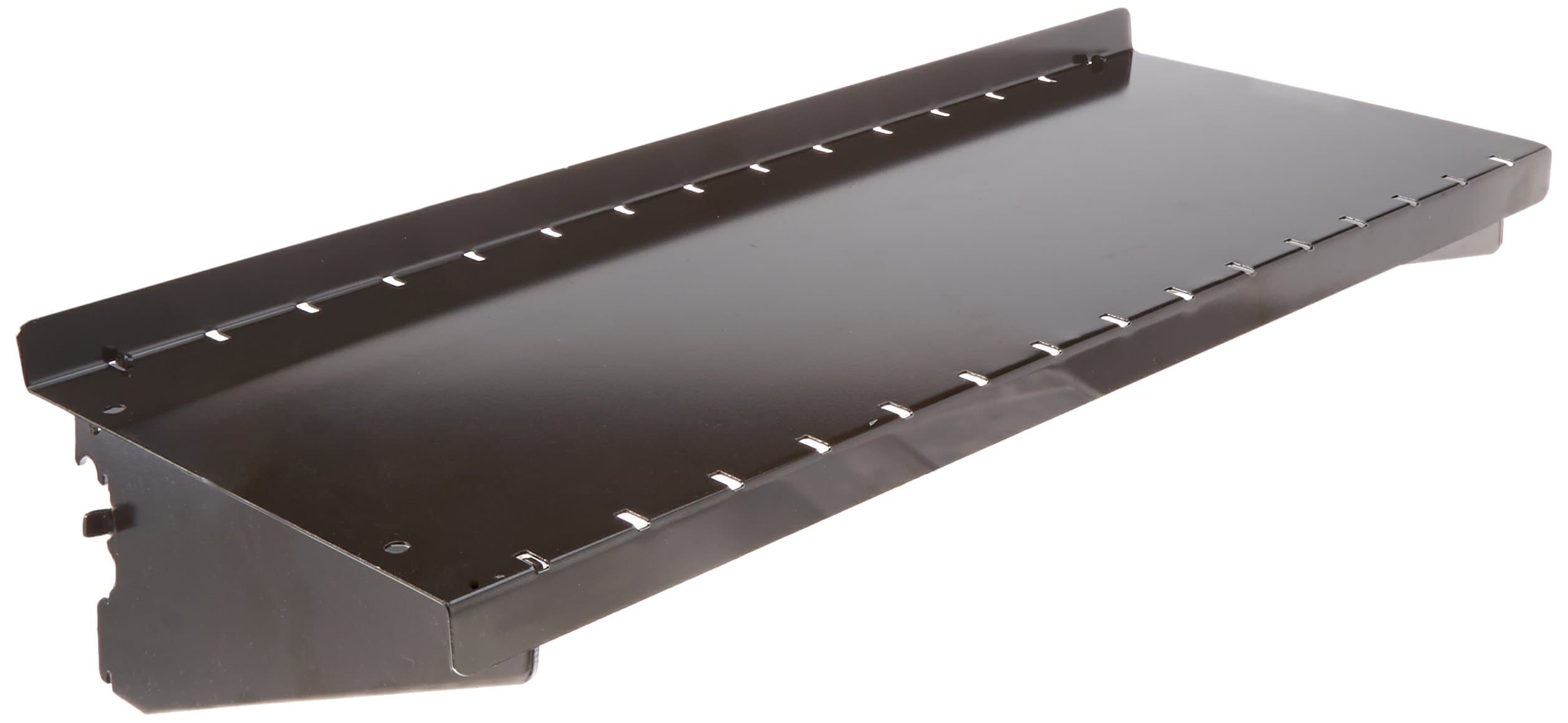 ASM-SH-1606 B Deep Pegboard Shelf Assembly for Wall Control Pegboard Only, 6", Black