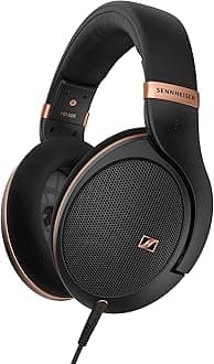 Sennheiser HD 505 SE Wired Headphones - Over-Ear Headphones Sound and Bass, Enhanced Headband Comfort for Music, Work or Gaming - 1.8m Cable, Drawstring Bag - Copper Edition [Amazon Exclusive]