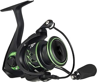 PiscifunViper X Spinning Fishing Reel - 5.2:1/6.2:1 High Speed Fishing Reel, 10+1BB, Lightweight Ultra Smooth Spin Reels, Carbon Fiber 33 LB Max Drag, Size 500-5000