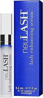 Eye Lash Enhancing Serum for Thicker, Longer Looking Lashes - neuLASH Eyelash Serum by Skin Research Laboratories - Advanced Formula Improves the Look of Natural Lash Follicles & Healthy Lash Lines