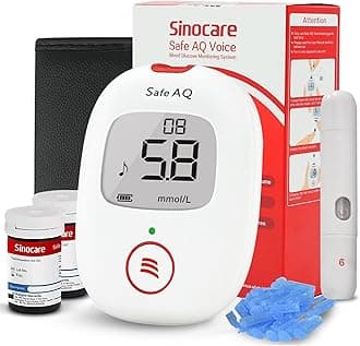 sinocare Safe AQ Voice Blood Glucose Monitor