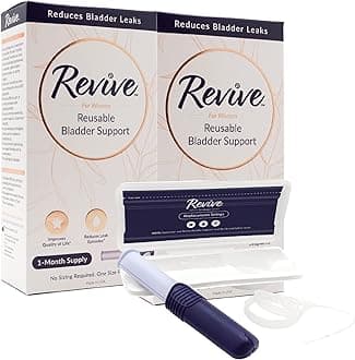 Revive 30-Day Bladder Support for Women. Comfortable. Easy-to-Use. Discreet. Reusable. Get Back to Being You. (Does Not Prevent Urge Incontinence)(Pack of Two)