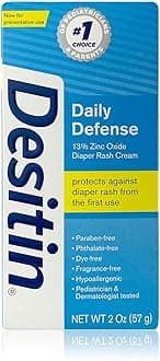 Johnson and Johnson Rapid Relief Diaper Rash Cream for Kids (2oz)