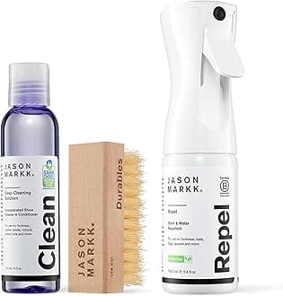 Essential Kit & Repel Spray, Shoe Cleaner, 3-Piece Set for Footwear