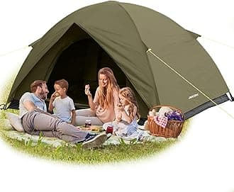 Tent, 2-4 Man Tents for Camping, 4 Seasons Waterproof & Windproof Dome Tent, Ultralight, Easy Setup for Outdoor, Backpacking, Hiking, Camping, Garden