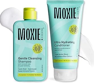 Shampoo & Conditioner Combo |1.5x Stronger hair | Paraben and Sulfate-Free | Rinse & Shine Duo | Gentle Cleansing Shampoo (200ml) & Ultra Hydrating Conditioner (175ml)