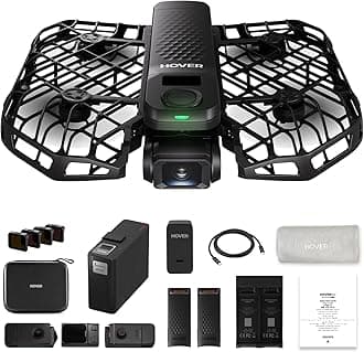X1 PRO 4K Action Flying Camera, Foldable Drone with Camera with 26Mph Follow Speed, 15+ Fully Automatic Flight Modes, Fly Anywhere with OmniTerrain, SmoothCapture 2.0(Skiing Combo)