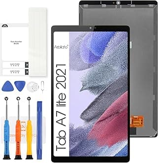 Screen for Samsung Galaxy Tab A7 Lite 2021 Screen Replacement for Samsung T220 Tablet LCD Screen SM-T225,SM-T220,SM-T225N Touch Display Digitizer Assembly Repair Parts（Black）