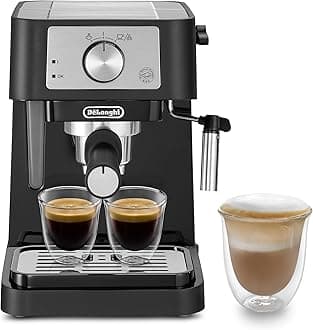Stilosa EC260.BK, Traditional barista Pump Espresso Coffee Machine, Black