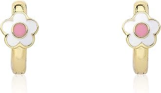 Kids Earring - 14k Gold-Plated Huggy Earring - Hypoallergenic And Nickel Free For Sensitive Ears