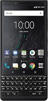 KEY2 128GB (Dual-SIM, BBF100-6, QWERTZ Keypad) Factory Unlocked SIM-Free 4G Smartphone (Black Edition) - International Version