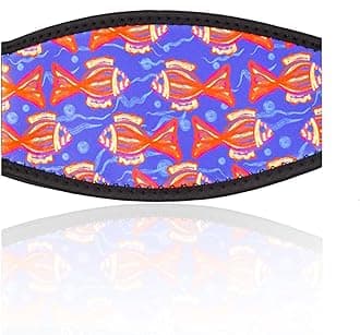 Diving Mask Slap Straps Cover Neoprene Creative Retro Swimming Goggles Glasses Strap Head Band Parts Accessories For Diving