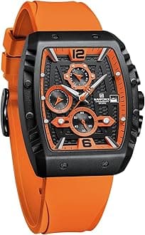 Men Quartz Watch Auto Date Week Business Dress Analog Wrist Watches