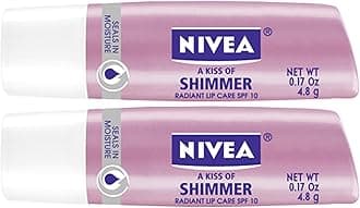 Lip Care A Kiss of Shimmer Lip Care Stick - Pearly Shimmer - 2 pk