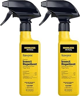 Products SP6492 Premium Permethrin Insect Repellent for Clothing, Gear & Tents, Trigger Spray, 12-Ounce, Twin Pack
