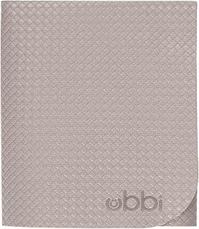 Ubbi On-The-Go Diaper Changing Baby Mat, Soft and Comfortable Diaper Bag Accessory Must Have for Newborns, Easy to Clean, Portable Folding Pad, Baby Traveling Accessories, Taupe