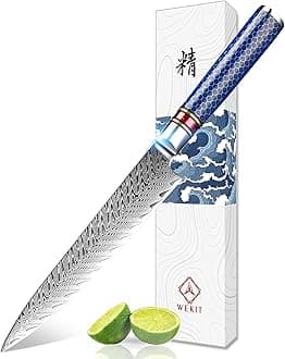 6 Inch Utility Knife Kitchen Paring Knife Damascus Knives Japanese VG10 Chef Knife Sharpest 67-Layer High Carbon Stainless Steel Knife Sushi Meat Cutting Gyuto Chef Knives with Gift Box