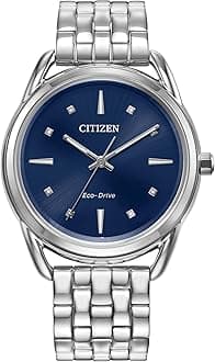 Citizen Women's Classic Eco-Drive Watch, Stainless Steel