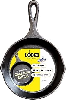 LODGE (ロッジ) Cast Iron Skillet 6 1/2 Inch L3SK3