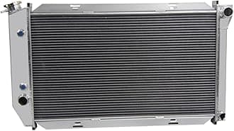 Primecooling 3 Row Aluminum Racing Radiator for Montego /Cougar /Thunderbird Ranchero LTD II /Continental, l6 V8 Engine 1972-1979