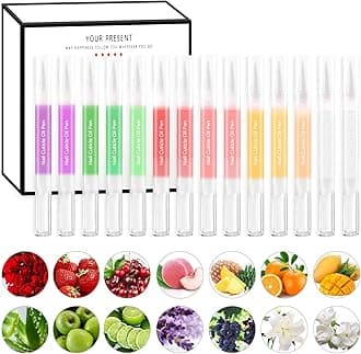 6Pcs Nail Cuticle Oils Nail Nutrition Oil Pen Nail Treatment Pen 6 Smell Cuticle Revitalizer Prevent Agnail Nourish Skin (14 pcs)