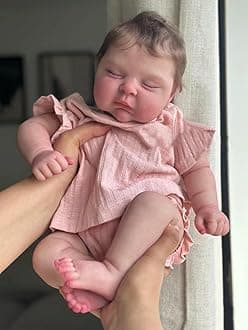 Zero Pam 20 Inch Reborn Baby Dolls Silicone Full Body,Anatomically Correct Silicone Baby Dolls Full Body Girl,Realistic Reborn Dolls with Accessories, Lifelike Babys Doll for Girls