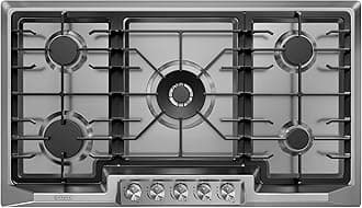 Empava 36" Recessed Gas Stove Cooktop with 5 Italy SABAF Sealed Burner NG/LPG Convertible in Stainless Steel