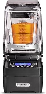 Hamilton Beach Commercial Eclipse High-Performance Blender, 64 Ounce / 2 Liter Capacity, 3 HP Motor, QuietBlend Technology Dramatically Reduces Noise Levels, NSF Certified, HBH755R
